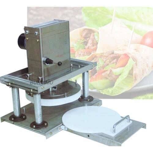 22cm Tortilla Making Machine Pasta Press Maker Dough Press Machine Pizza Forming Machine Dough Sheeting Machine