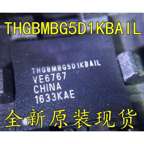 New THGBMBG5D1KBAIL bga153 5pcs