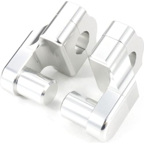 Fit For BMW R850R R1200R 2006-2010 F800ST G310R G310GS F650GS R1100GS 22mm 7/8" Universal Aluminum Rotating Handlebar Risers