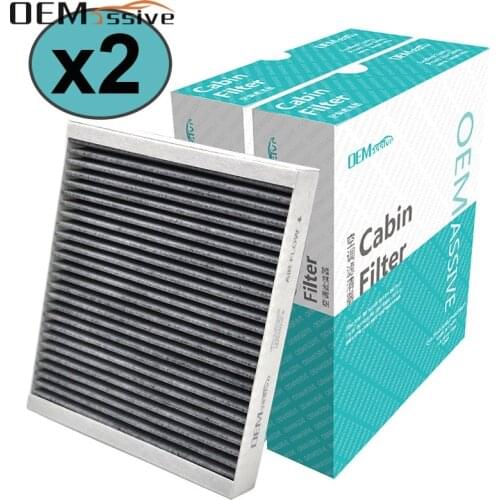 2PCS Car Pollen Cabin Air Filter 13271190 52420930 For Buick LaCrosse Encore Chevy Cruze Malibu Sonic Opel Ampera Cascada