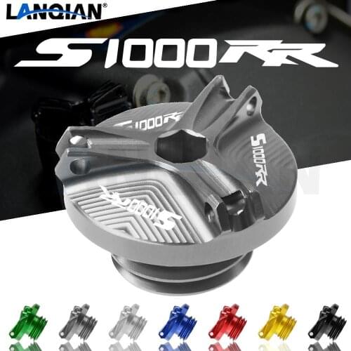 Motorcycle Oil Drain Sump Plug Engine Filler Tank Cap Cover Bolts For BMW S1000 RR S 1000 RR 2009-2020 2015 2016 2017 2018 2019