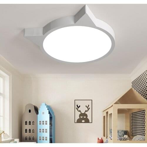 Childrens room led ceiling lamp led creative bedroom lamp warm and romantic modern boy girl room lighting ceiling light ZA99643
