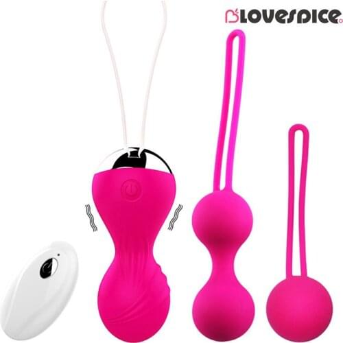 10 Speeds Vibrating Egg Clitoris Stimulator Wireless Remote Control G-Spot Vibrators Sex Toys for Woman Egg Exercise Kegel Balls