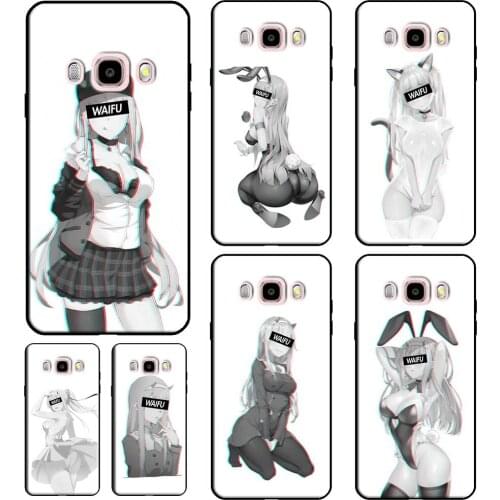 Darling in the FranXX Zero Two Waifu For Samsung Galaxy A5 A3 J3 J7 J5 2016 2017 J4 J6 J8 A8 A6 Plus J2 Core 2018 Phone Cover