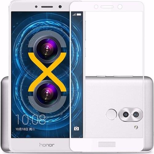 For huawei honor 6x V8 V9 8 P9 P10 LITE PLUS P8 lite 2017 full cover tempered glass Original screen film full protection