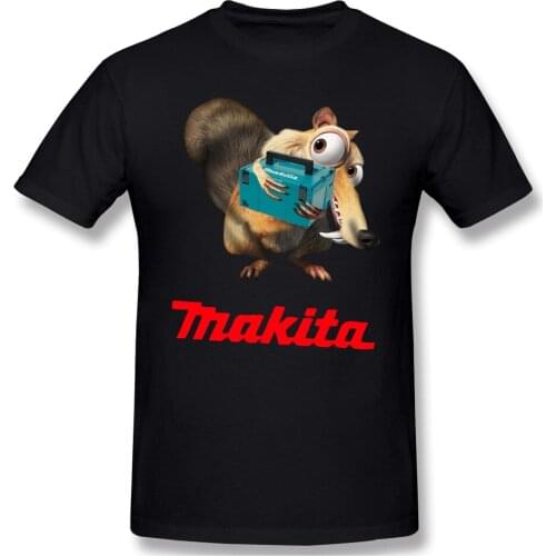 CLOOCL Newest Makita Tool Cotton T-Shirt Fashion Cool T-shirt Mens for Women Shirts Hip Hop Tops Funny Cotton Tees Clothes