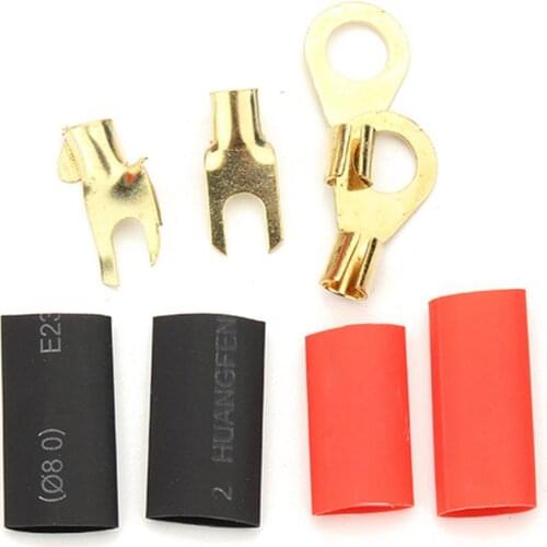 Car Audio Speakers Wiring kits Cable Amplifier Subwoofer Speaker Installation Wires Kit 10GA Power Amplifier Speaker Cable Set