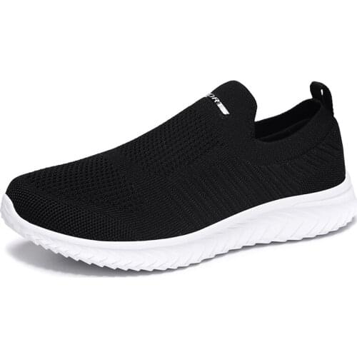 Summer Fashion Men Sneakers Breathable Men Shoes Fashion Slip On Sneakers For Men Cheap Men Loafers Shoes Without Laces