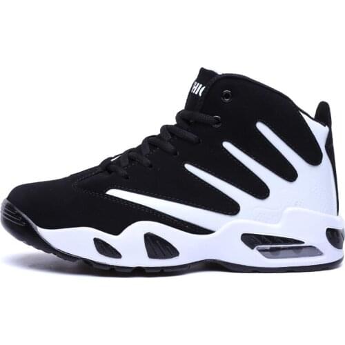 Autumn 2021 new gaobang couple mens shoes Korean fashion middle school students' sports basketball shoes high top boots