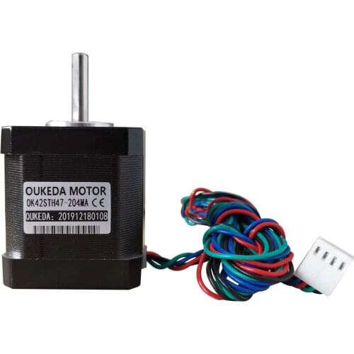 0.9deg Nema17 Stappenmotor 48mm 46Ncm 2A, 42 stepper motor