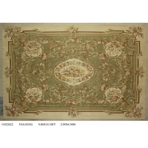 Woven Upholstery Fabric Antique The Aubusson Savonnerie, A Handmade French Garden, Is Beautifully Embroidered With Rugs