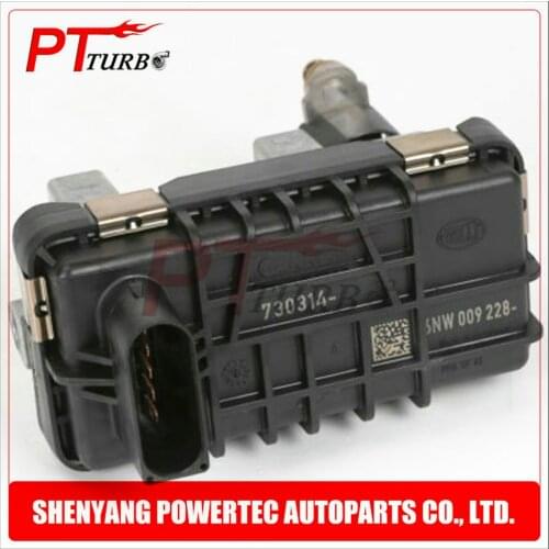 Turbine electronic actuator 752990 G-66 730314 6NW009228 for Mercedes E 200 CDI W211 100Kw 136HP / 125Kw 170HP OM646 DE 22 LA