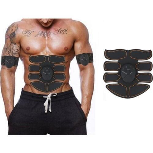 Body Massager Slimming Belt Unisex Abdominal Stimulator Muscle Trainer Smart Fitness EMS Training Electric Weight Loss Stickers