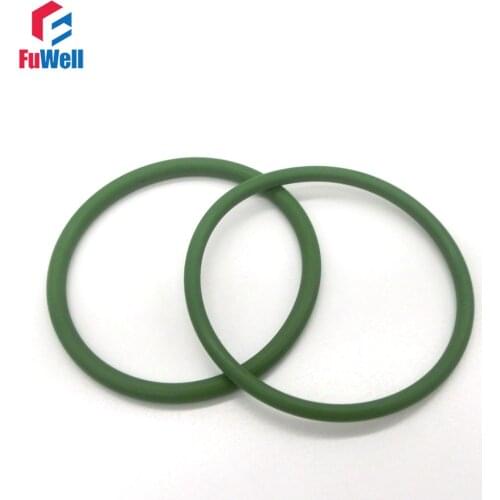 2pcs 3.5mm Thickness FKM O Ring Seals Gasket 120/125/130/135/140/145/150/155/160/165/170mm OD Fluorine Rubber O-Rings