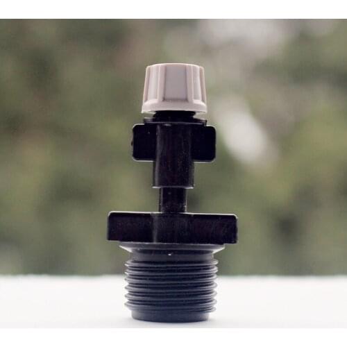 100pcs/pack Atomizing Micro Nozzle With 1/2" Male Watering Cooling Spray Sprinkler Irrigation Micro Drip Fittings M119C
