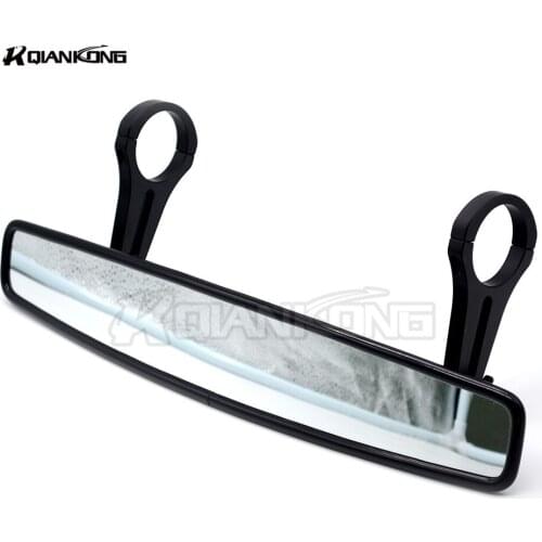 2" Panoramic Rear View Mirror Rearview Mirrors for Polaris Ranger and RZR 4 and XP 4 Top Crossbars 2" Yamaha Viking and Viking