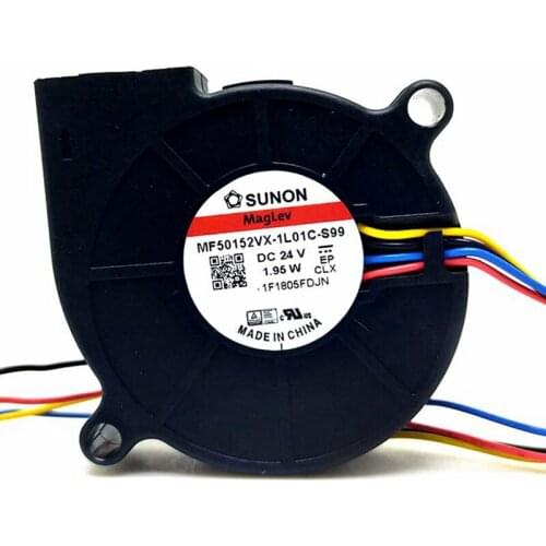 5015 Blower Fan 3D Printer for Sunon MF50152VX-1L01C-Q99 MF50152VX-1L01C-s99 DC 24v 1.95W PWM Cooling Fan 50*15MM