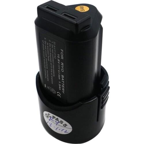 RYO 10.8V 1500mAh rechargeable 18650 lithium battery pack replacement model BB1600 BB-1600 BHT2600 BHT-2600(RYO 10.8V battery)