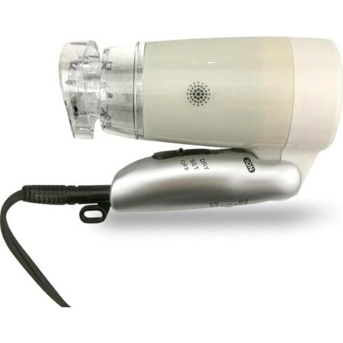 Household hair dryer BID31-W Handle foldable hair drying machine Electric hair air blower for home/dormitory/travel/commercial