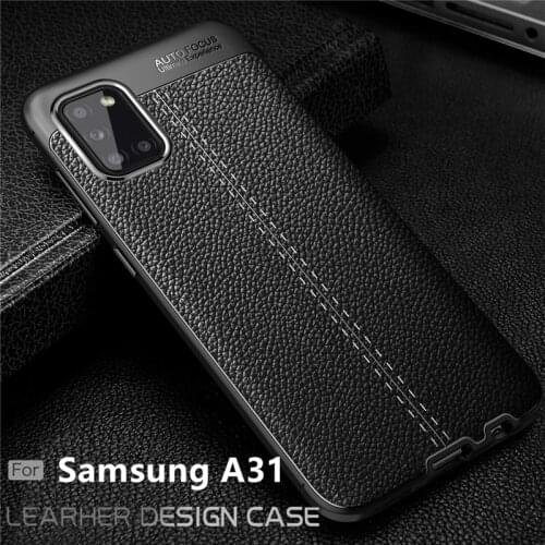 For Samsung Galaxy A31 Case For Samsung A31 Capas Bumper Leather For Fundas Samsung A11 A41 M31 M21 A51 A71 S20 Ultra A31 Cover