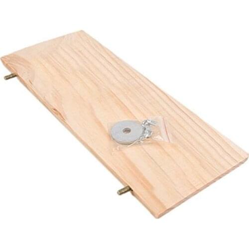 Wood Stand Platform Pet Perch Shelf Board for Parrot Budgie Cockatiel Conure Hamster Mouse Chinchilla Rat Gerbil