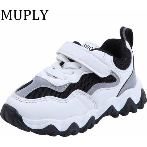 Kids Shoes Boys Sneakers Girls Sport Fashion Trainers Light Prevent Casual Breathable Toddler Children Running Shoes Basketball