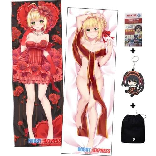 Hobby Express Dakimakura Japanese Otaku Waifu Hugging Body Pillow Cover Saber ADP18021-1
