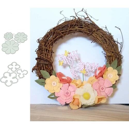 Petal Metal Cutting Dies for Scrapbooking Handmade Tools Mold Cut Stencil New 2021 DIY Card Make Mould Model Craft Decoration