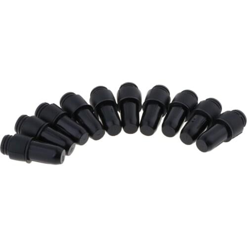 10 Pieces Fastener Rivet Clips Kits, Black Push Pin Rivets for Speaker Mesh Grill Cover # 052