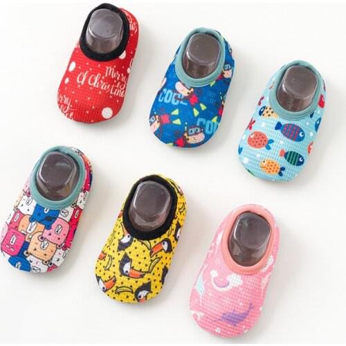Newborn Shoes Baby Socks Baby Boy Girl Socks Anti Slip Cartoon Ears Floor Socks Baby First Walkers Floor Toddler Socks
