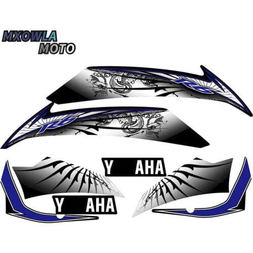 Fit For YZFR6 R6 2012 08-15 Special memorial Whole Full Car Sticker Decal Fairing UY0609-XR