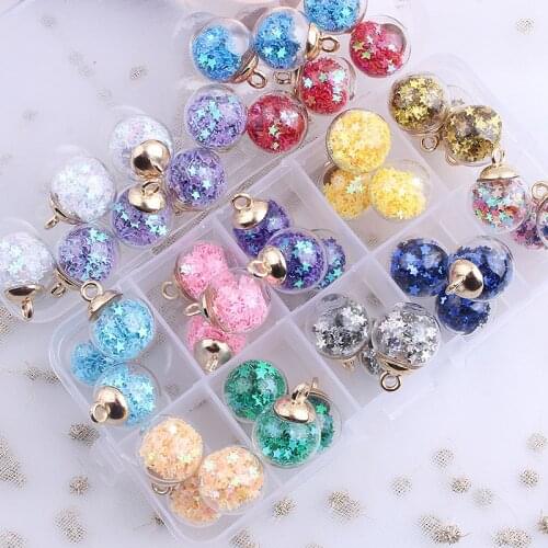 Makersland Glass Beads For Jewelry Making Color Transparent Star Sequins Beads For Necklace Earrings Handmade Diy Jewelry Trend
