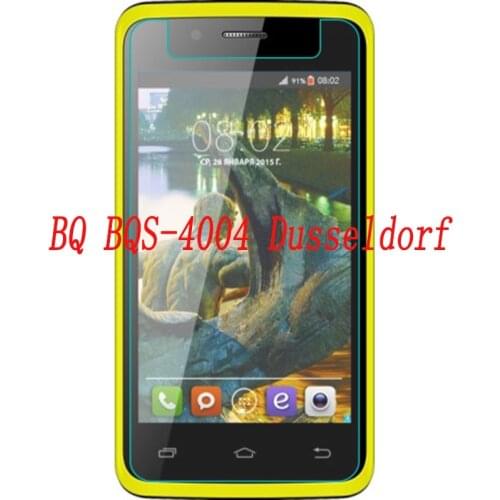 Smartphone Tempered Glass for BQ BQS-4004 Dusseldorf 4004 9H Explosion-proof Protective Film Screen Protector cover phone