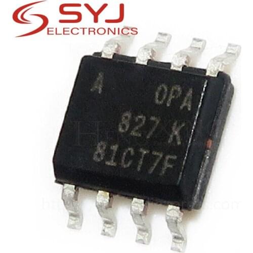 1pcs/lot pcs/lot OPA827AIDR OPA827AID OPA827 SOP-8 OPAMP JFET 22MHZ In Stock