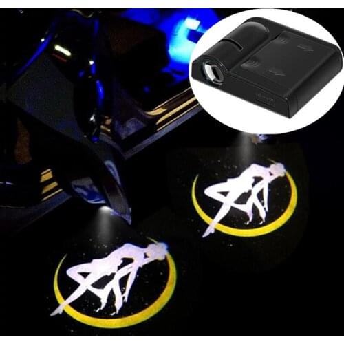 1Pc Universal Car Door Led Welcome Laser Projector Shadow Light Car-styling for Chevrolet cruze captiva lacetti Opel astra h g j