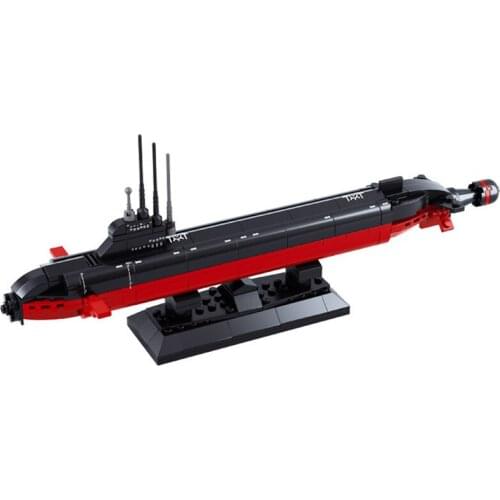 193Pcs Sluban Submarine Model Educational Building Blocks Toys For Boys DIY Birthday Gift Small Bricks Compatible With 0391