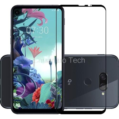 2.5D 9H Premium Tempered Glass for LG Q70 Q61 Q60 Q51 Full Coverage Screen Protector Protective Film for LG Q70