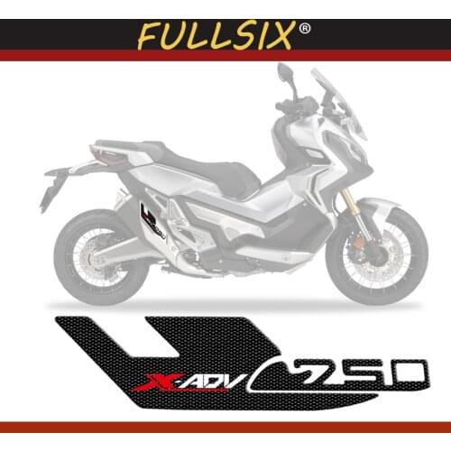 3D motorcycle front bumper protector venting patch carbon fiber sticker for HONDA XADV x adv 750 x-adv X-ADV 750