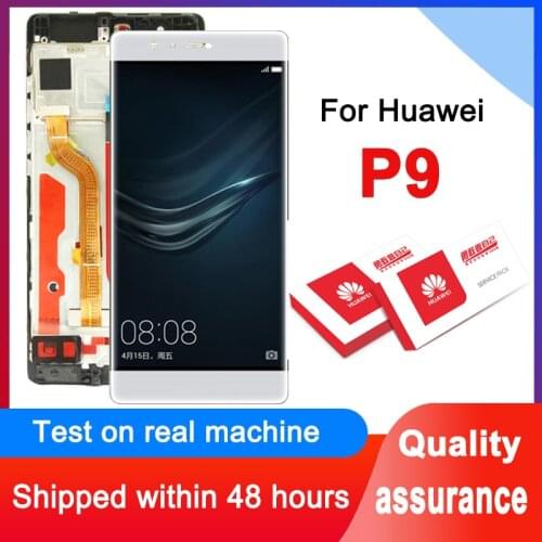 AAA Quality 5.2''Display Replacement For Huawei P9 LCD Display Touch Screen Digitizer Assembly For P9 EVA-L09 L19 L29 Model