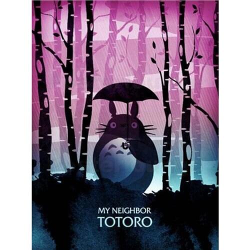 Diamond Painting DIY Sale Cartoon Movie My Neighbor Totoro 5D Cross Stitch Pictures Home Decor Handwork Canvas Embroidery Mosaic