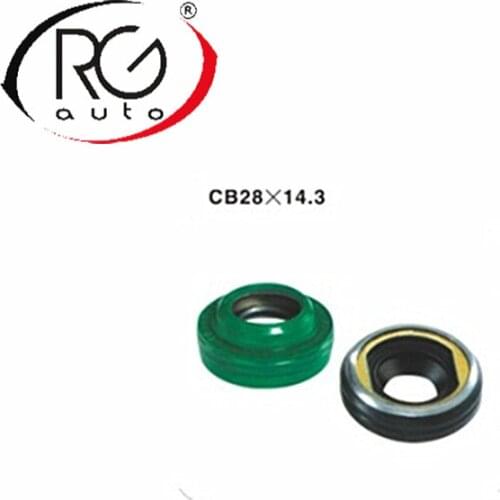 Automotive air conditioning compressor shaft seal/ LIP TYPE Rubber-mounted shaft seal/for HITACHI MJS170R134a,compressor