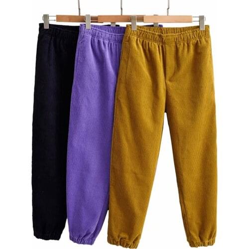 BBWM WOMAN Women's Corduroy Trousers