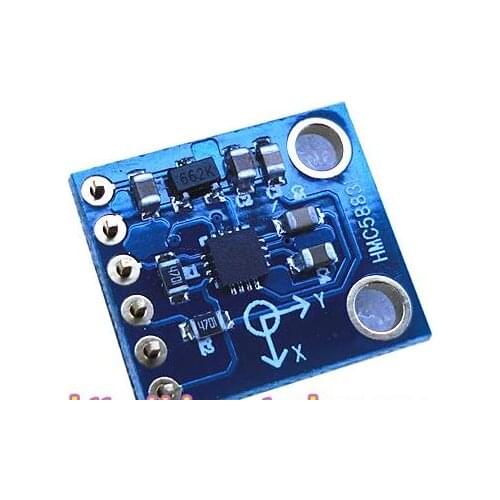 Free Shipping!!! CJMCU-49 HMC5883L electronic compass electronic compass module three-axis magnetoresistive sensor