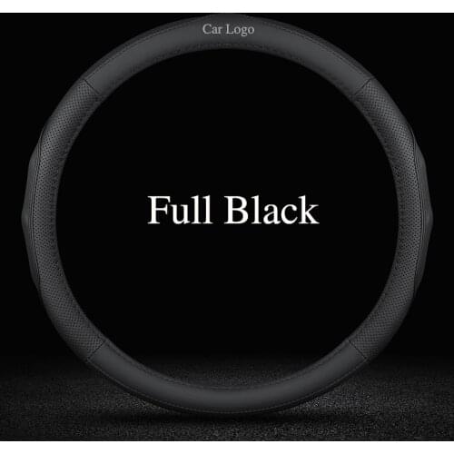 For Honda Accord City Civic Brio CRV HRV Jazz Odyssey Vezel Stream Car Styling Genuine Leather Steering Wheel Covers Accessories