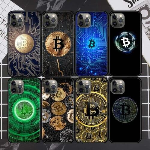 Case For Apple iPhone 11 12 Pro 7 XR X XS Max 8 6 6s Plus 5 5S SE 2020 Cover for 7Plus 12Mini Shell I Love Accept Bitcoin