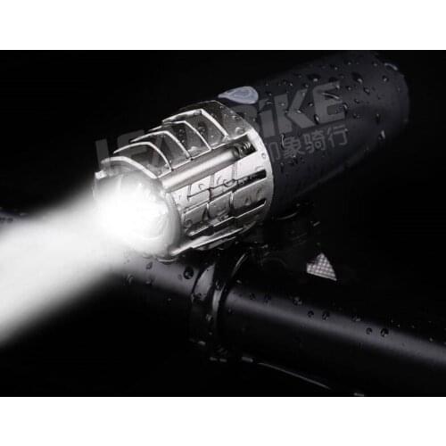 Black Riding LED Bicycle Light Strong Light Flashlight USB Charging Headlights Night MTB Road Cycling Accessories Front Lamp