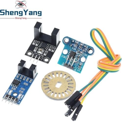 Photoelectric Beam Speed Sensor Module 3.3V-5V Slot-Type Optocoupler Tacho-Generator Counter For Arduino/51/AVR/PIC Diy Kit