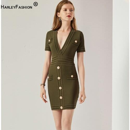 HARLEYFASHION Green Summer Dresses