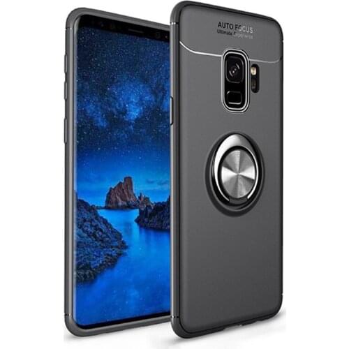 KQJYS Soft shell TPU bracket for Samsung J2 Prime J3 J5 J7 Pro soft ring cover for Samsung Gala Prime S8 S9 Plus