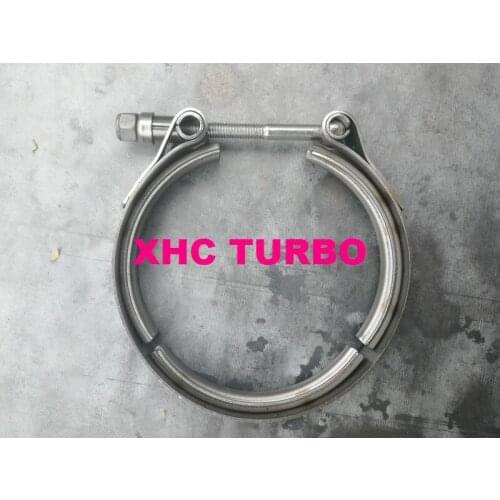 NEW HX50W HX55W Turbo Turbocharger Compressor Housing Elbow Pipe V band Clamp 5266140 88MM